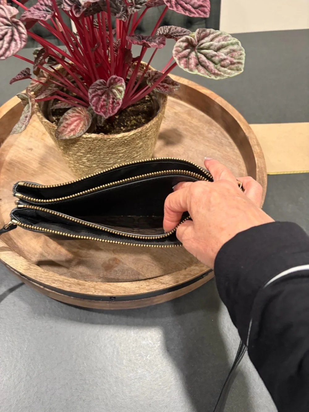Coach Brown Signature Canvas Crossbody Bag with Gold Hardware